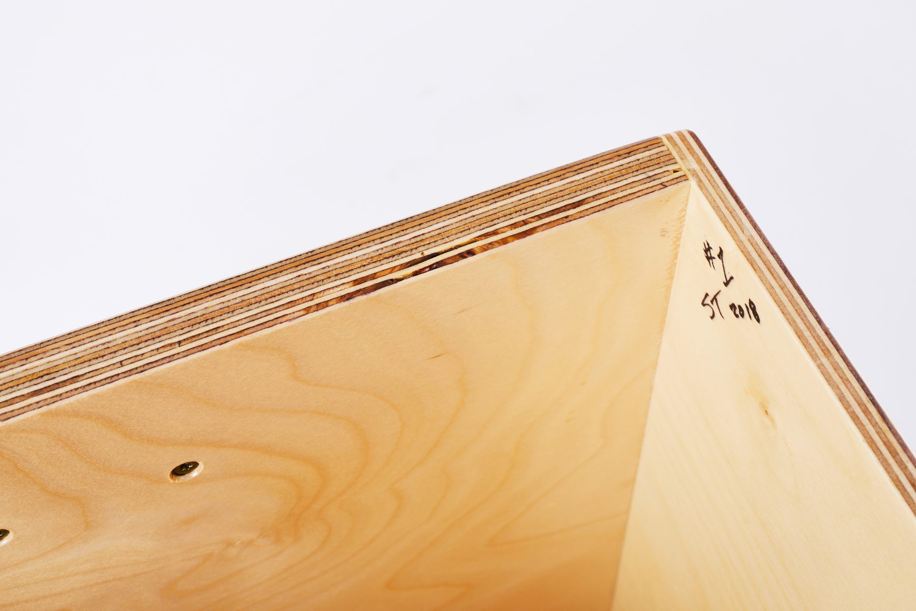Interior corner hand-signed '#1 ST 2018'